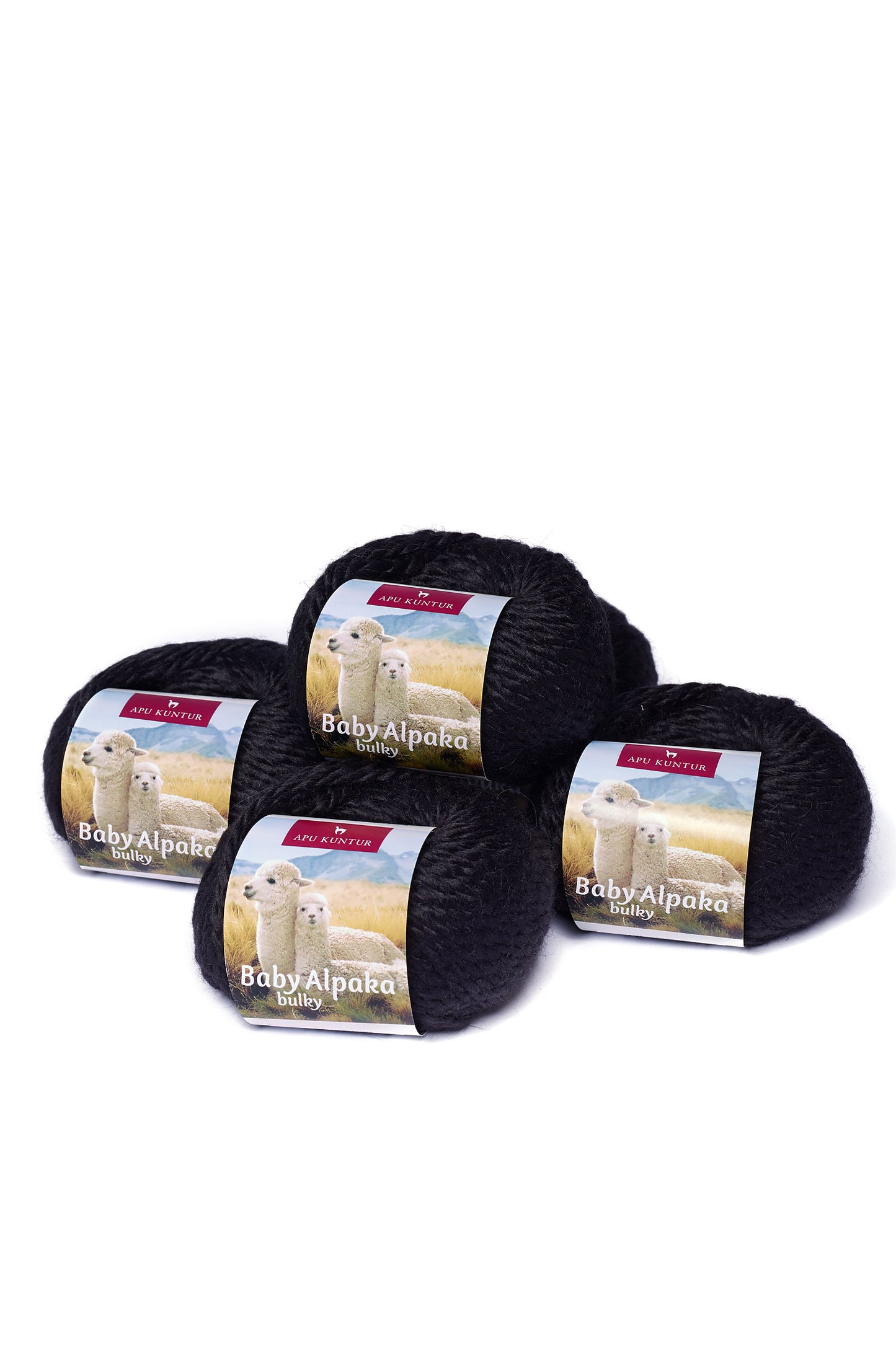 Alpaka Wolle 100% Baby Alpaka 50g bulky Faser Strickgarn, Strickwolle