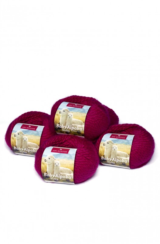 Alpaka Wolle 100% Baby Alpaka 50g bulky Faser Strickgarn, Strickwolle