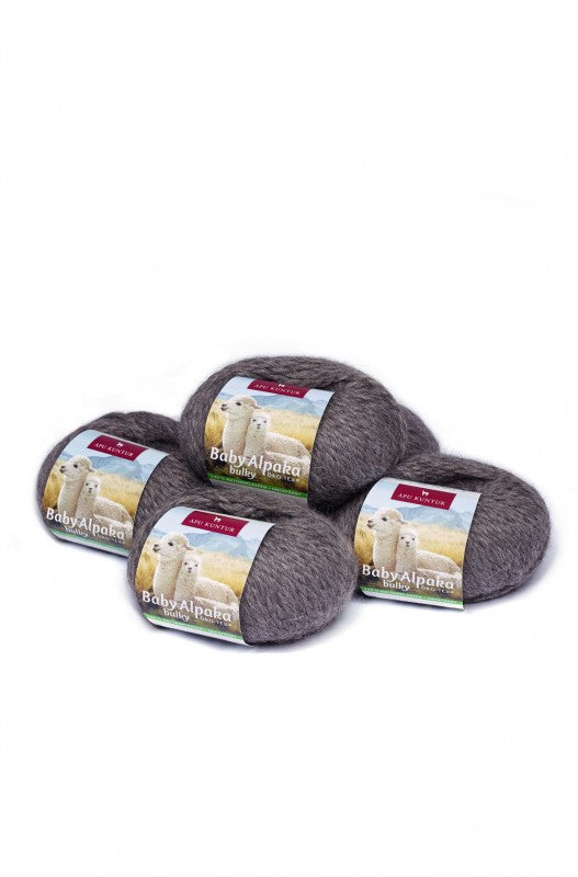 Alpaka Wolle 100% Baby Alpaka 50g bulky Faser Strickgarn, Strickwolle