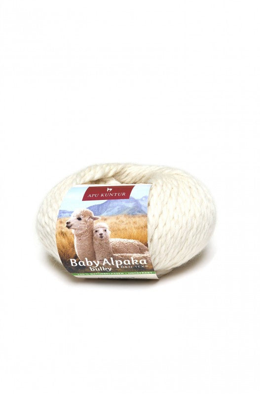 Alpaka Wolle 100% Baby Alpaka 50g bulky Faser Strickgarn, Strickwolle