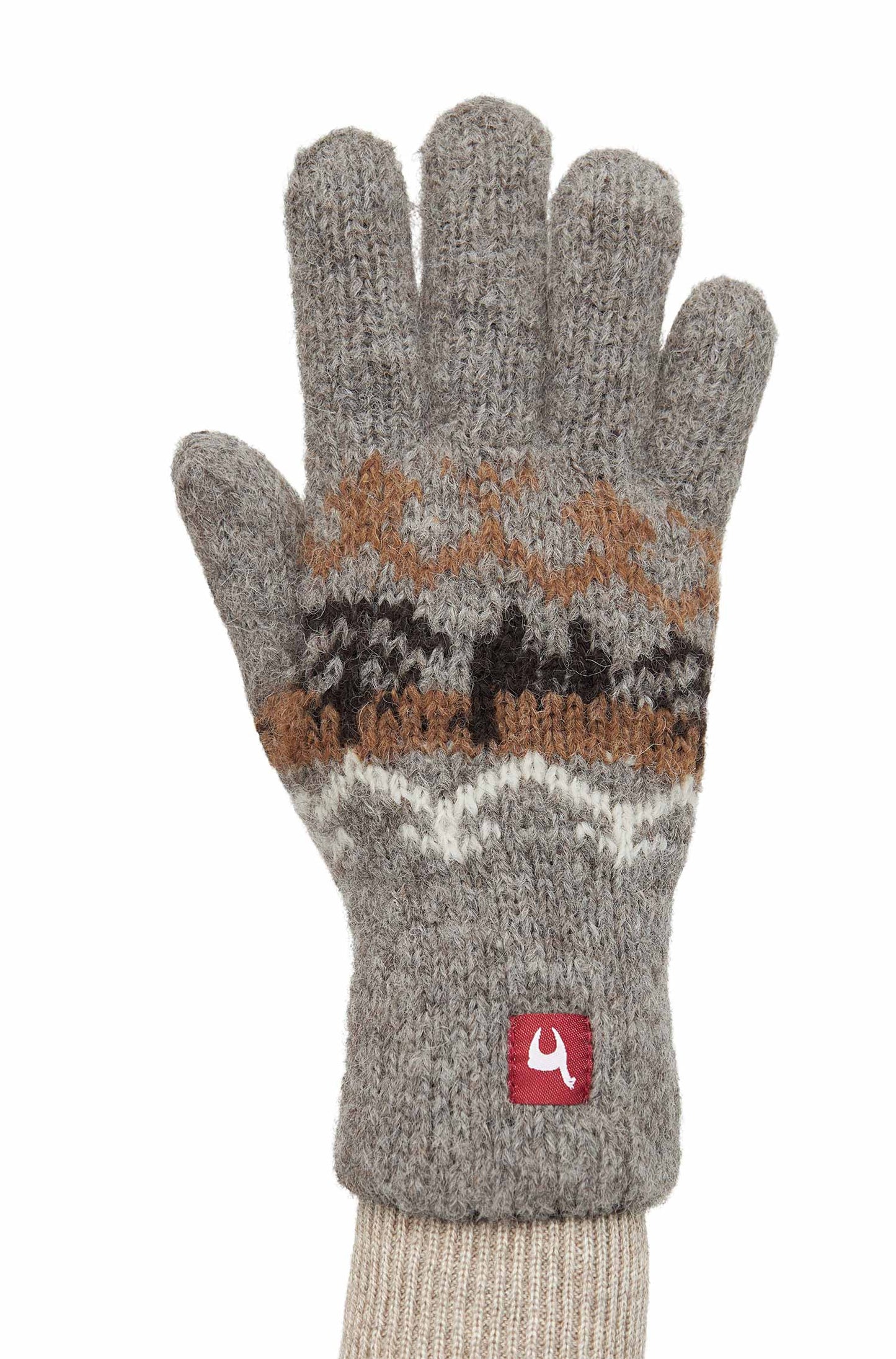 Alpaka Fingerhandschuhe NATURA aus 100% Alpaka ungefärbt, fair produziert