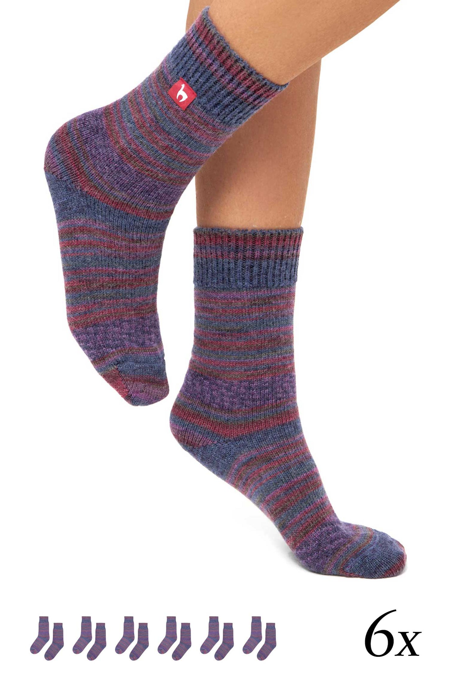 Alpaka Socken super warm und weich, Kuschelsocken