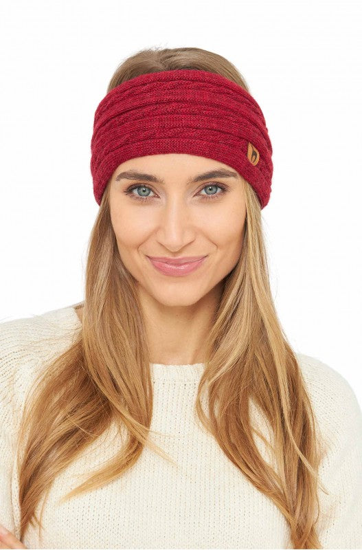 Premium Stirnband Damen 100% Baby Alpaka ohne Twist tolle Qualität