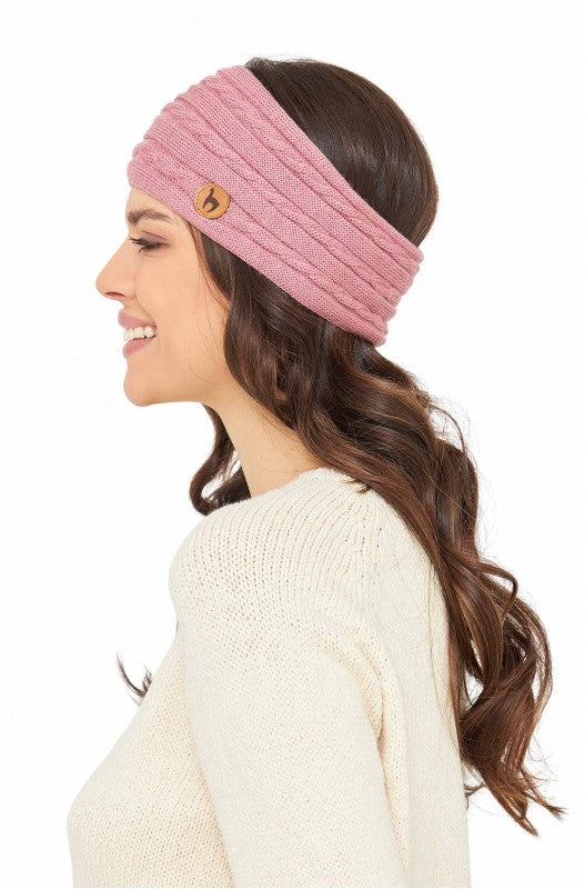Premium Stirnband Damen 100% Baby Alpaka ohne Twist tolle Qualität