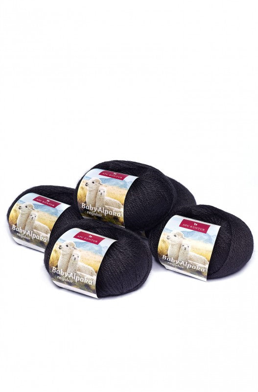 Alpaka Wolle 100% Baby Alpaka 50g Faser, Strickgarn Strickwolle regular