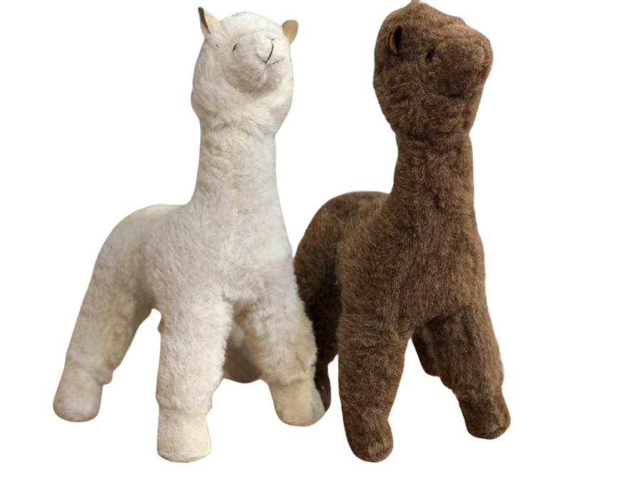 Alpaka Lama Kuscheltier Plüschtier aus Alpakawolle