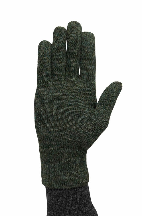 Apu Kuntur - Alpaka Fingerhandschuhe Uni – 100 % Baby‑Alpaka