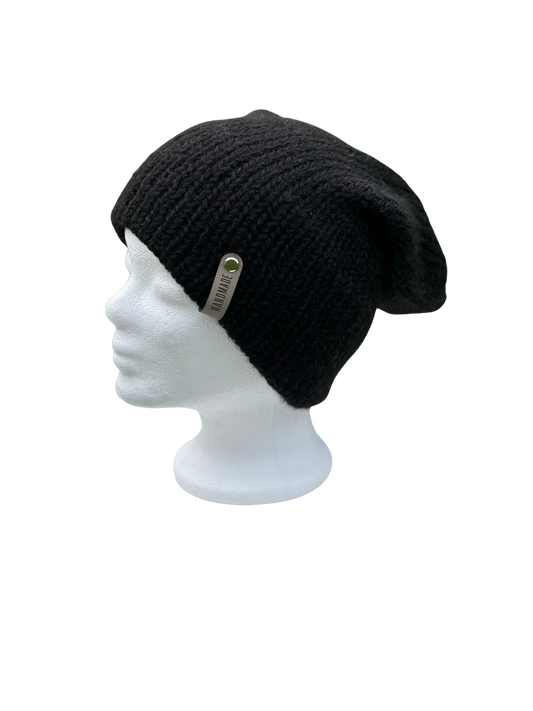 Premium Mütze Alpaka Beanie 100% Alpaka Wolle Handarbeit