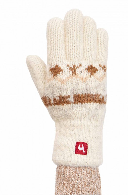 Alpaka Fingerhandschuhe NATURA aus 100% Alpaka ungefärbt, fair produziert