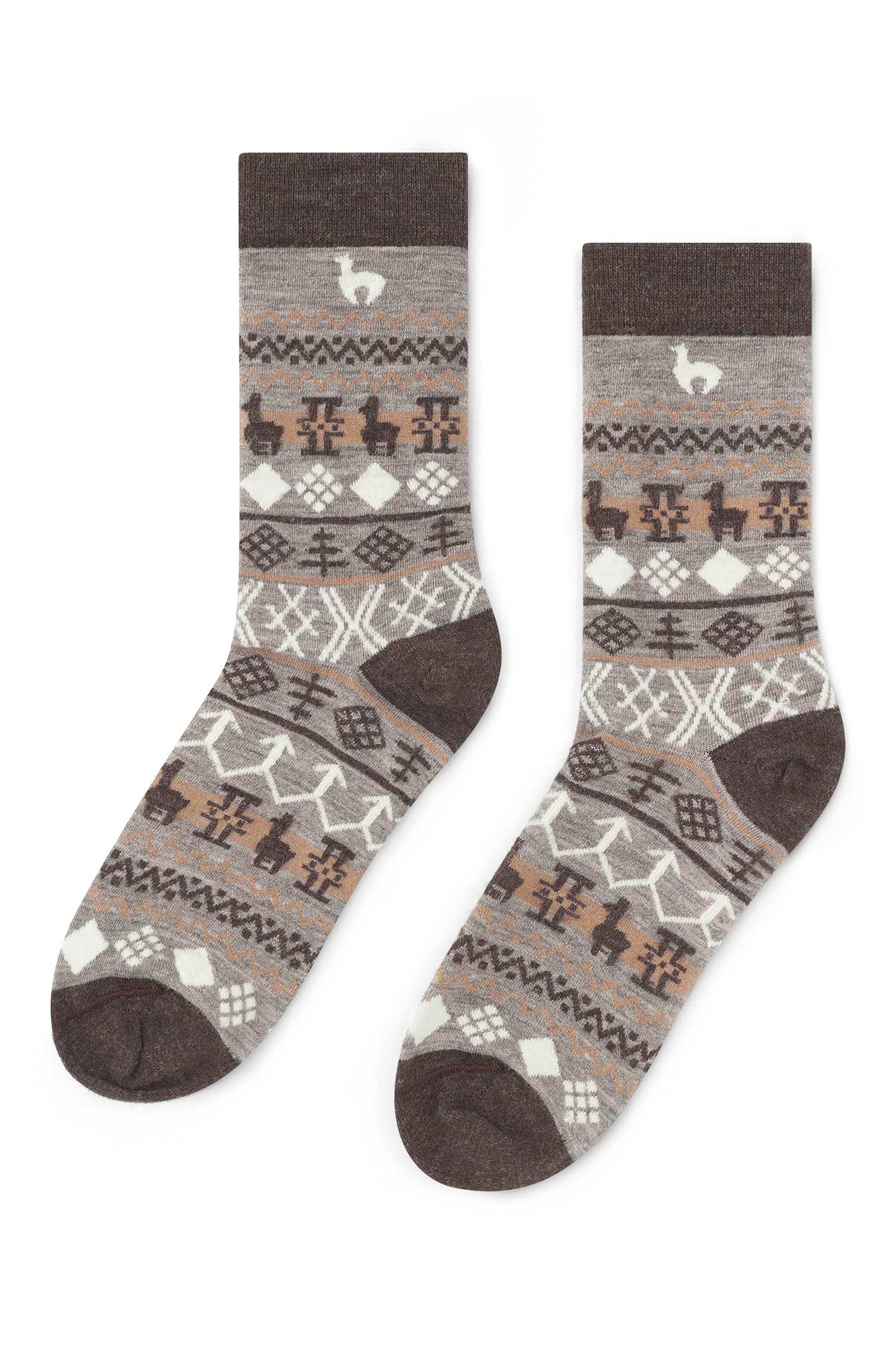 Alpaka Premium Socken Baby Alpaka Wolle Mix unisex Maschinenwäsche