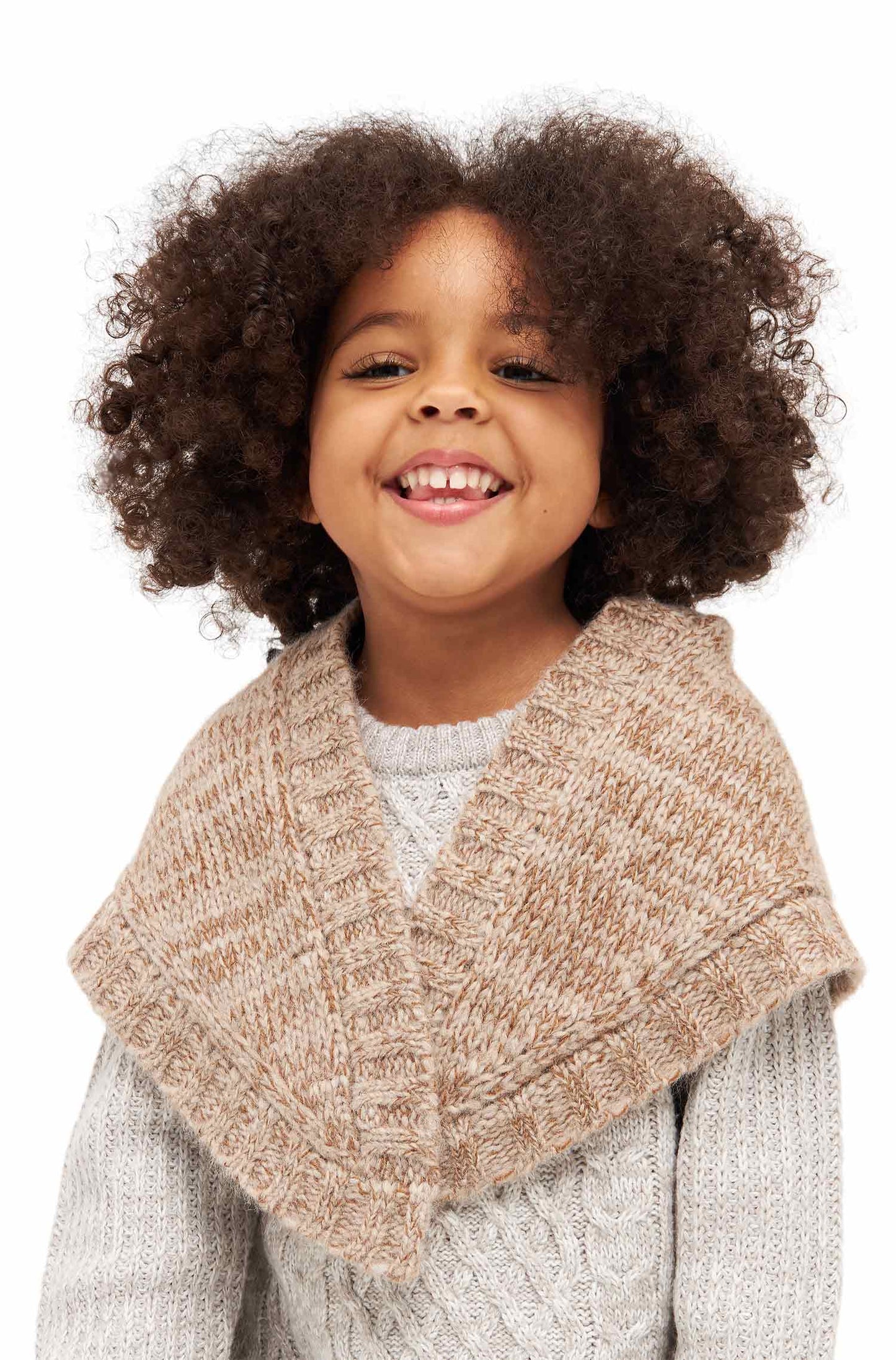 Alpaka Schal (für Kinder) aus Baby Alpaka-Merino-Mix