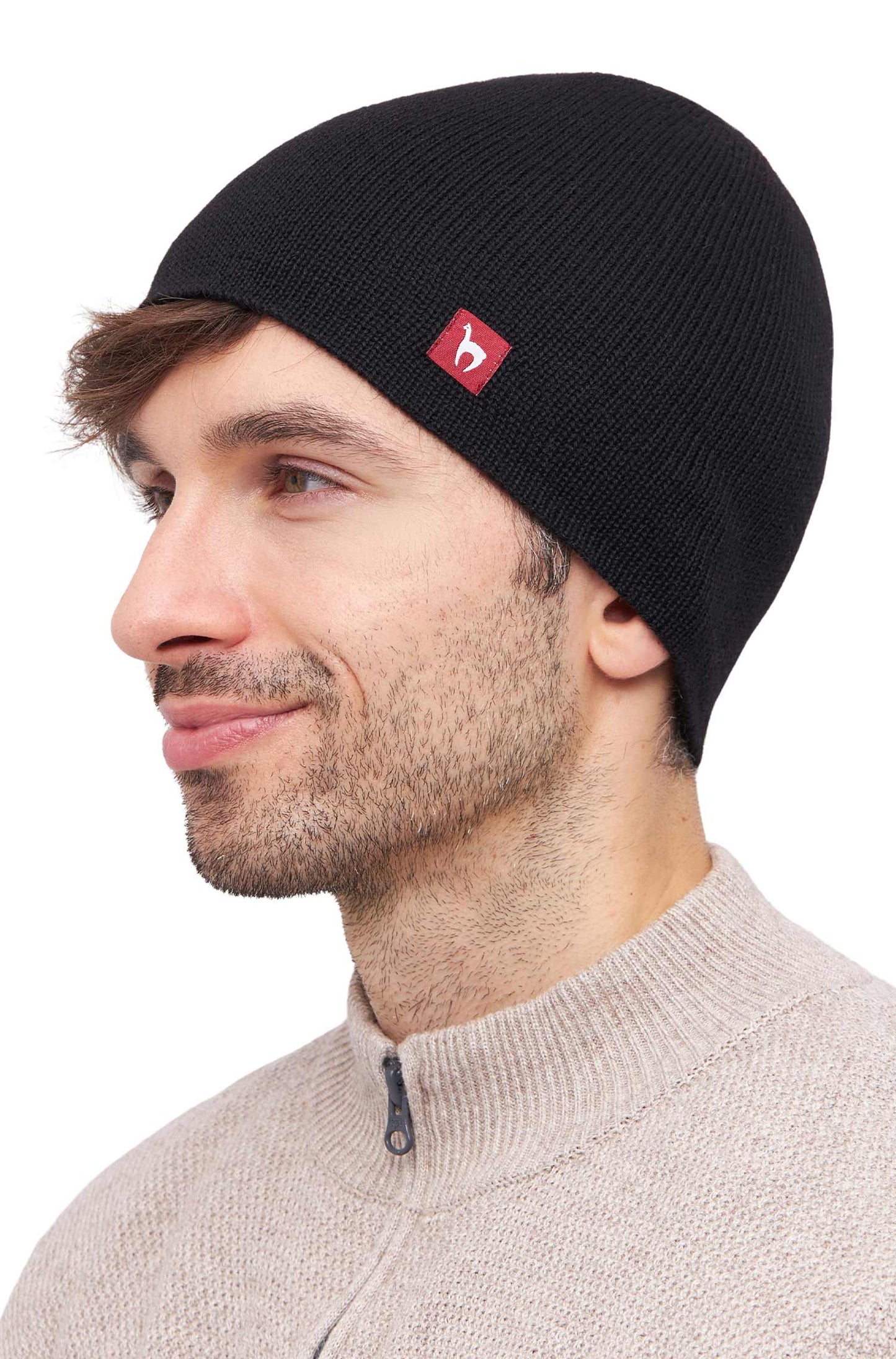 Alpaka Mütze Wendemütze 100% Baby Alpaka unisex