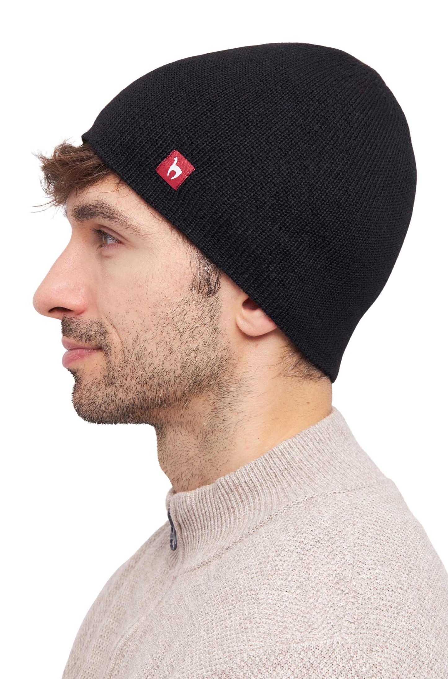 Alpaka Mütze Wendemütze 100% Baby Alpaka unisex