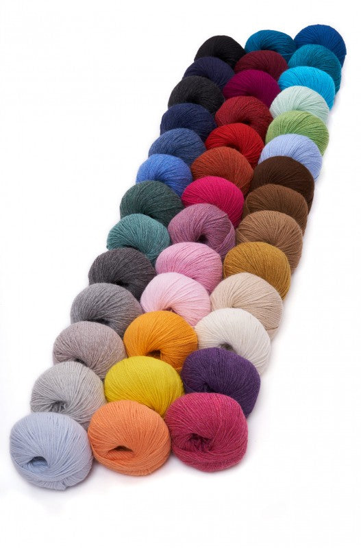 Alpaka Wolle 100% Baby Alpaka 50g Faser, Strickgarn Strickwolle regular